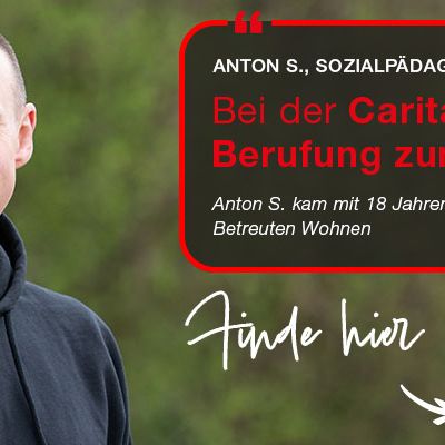 Mitarbeiterkampagne Anton (c) caritas Mitarbeiterkampagne Anton